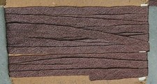 Galon marron pour bordure chapeau ou autre décoration