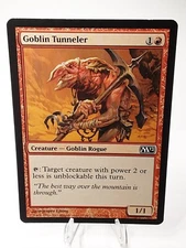 MTG - M12 - Goblin Tunneler - #142 - Lightly Played