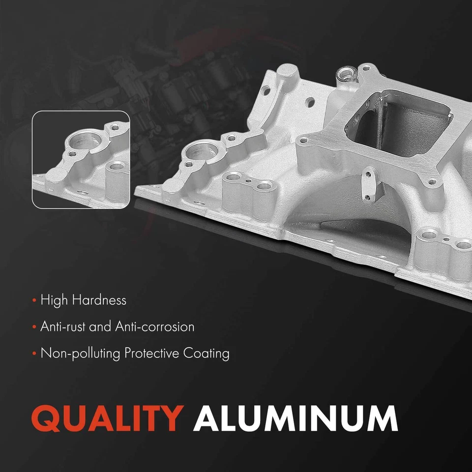 4150 EFI Single Plane Fuel Injection Intake Manifold for Chevy Small Block V8 - Image 2 of 4