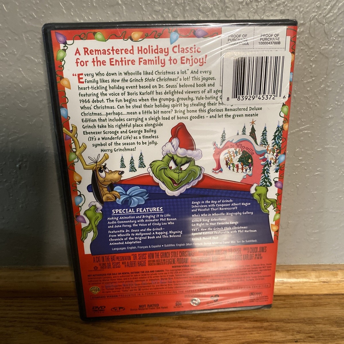 Dr. Seuss' How the Grinch Stole Christmas [Deluxe Edition] (DVD