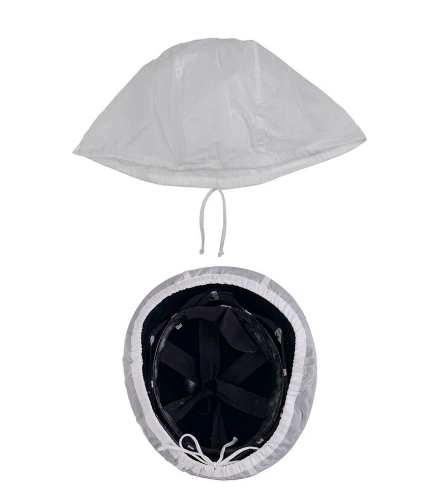 NATO Military White Snow Camo Helmet Cover Army Surplus Adjustable ASTONA - Image 2 of 2