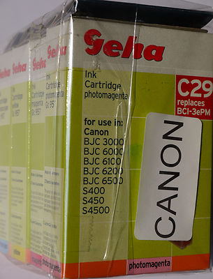 (PRL) GEHA C29 INK CARTRIDGE LOT COMPATIBLE FOR CANON INK CARTRIDGE LOT