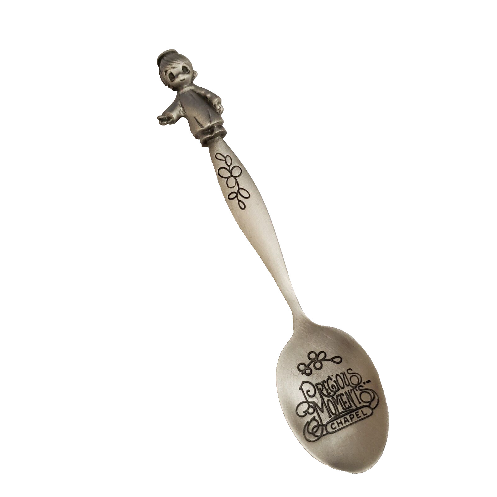 Precious Moments Timmy the Angel Collectible Pewter Spoon