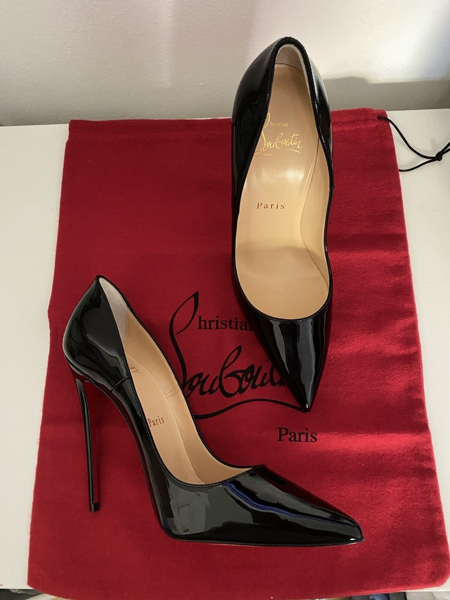 Louboutin ルブタン 37.5 24cm SO KATE　M167 Christian Louboutin So Kate Pointed Toe Pump - Black, US7.5
