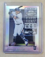 Fernando Tatis Jr. Contenders Optic Prizm Silver Holo Rookie RC Card!