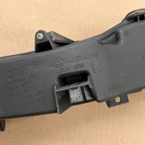 Conjunto de lámpara de señal DRL luz antiniebla izquierda conductor OEM 15-18 Lexus RC300 RC350 RC F - Imagen 4 de 6