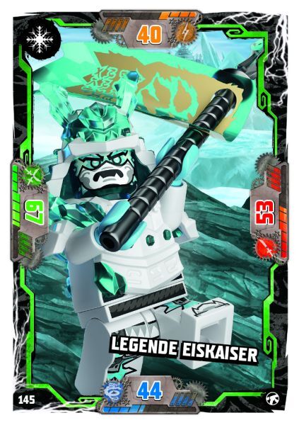 Karte 145 Legende Eiskaiser LEGO Ninjago Serie NEXT LEVEL
