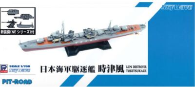 MW22 PIT ROAD PIT-SPW33 IJN DESTROYER TOKITSUKAZE  FULL HULL VERSI./SCHIFF 1/700