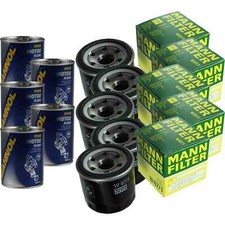 5x Original MANN Ölfilter W 67/1 + 5x SCT Motor Flush Motorspülung