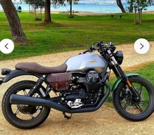 Moto Guzzi V7 850 centenario borsa laterale destra cafe racer scrambler. 