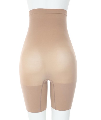 SPANX 302347 Women Higher Power Short, Cafe Au Lait Size S - Picture 2 of 3