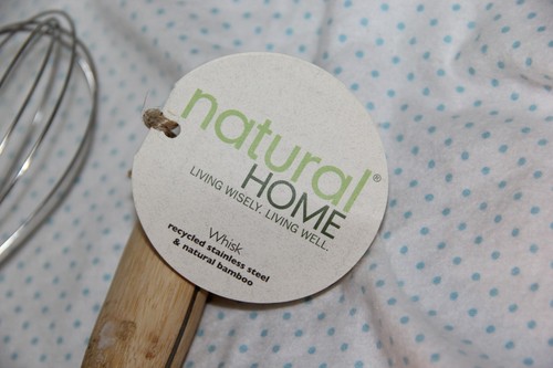 (2) Natural Home Whisk recycled Stainless Steel & Natural Bamboo 12 inches - Picture 2 of 5