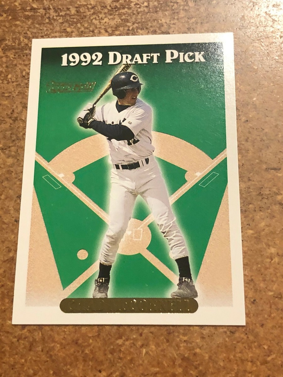 1993 Topps Gold Baseball # 161 1992 Draft Pick Chad McConnell RC