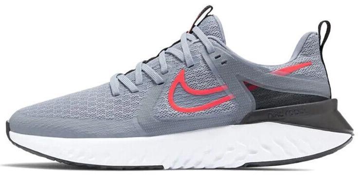 Nike Legend React 2 Obsidian Mist Laser Crimson - 1 of 1