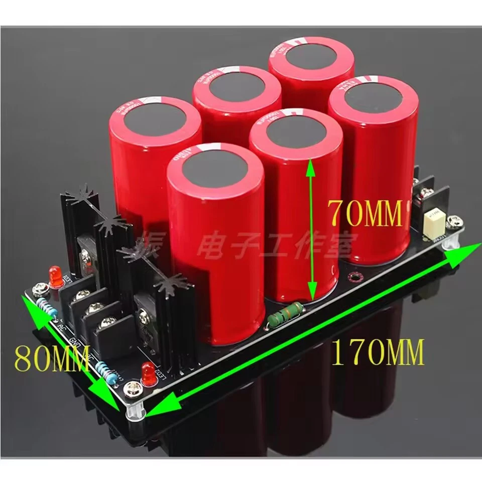 ELNA 6*10000UF 100V Schottky Rectifier Filter Power Supply Board Audio Amplifier - Image 2 of 4