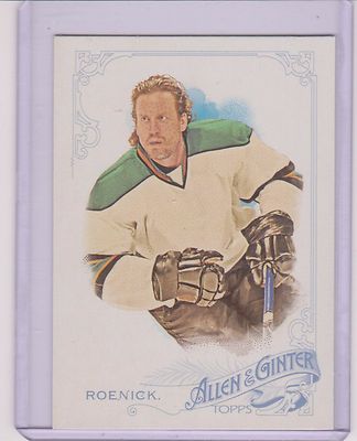 RARE 2015 ALLEN & GINTER JEREMY ROENICK BLANK BACK ERROR CARD #269