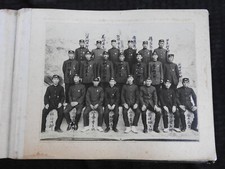 C.1905 Original Russo-Japanese War Milit&auml;r Namen Offiziere Fotoalbum Sehr Rare