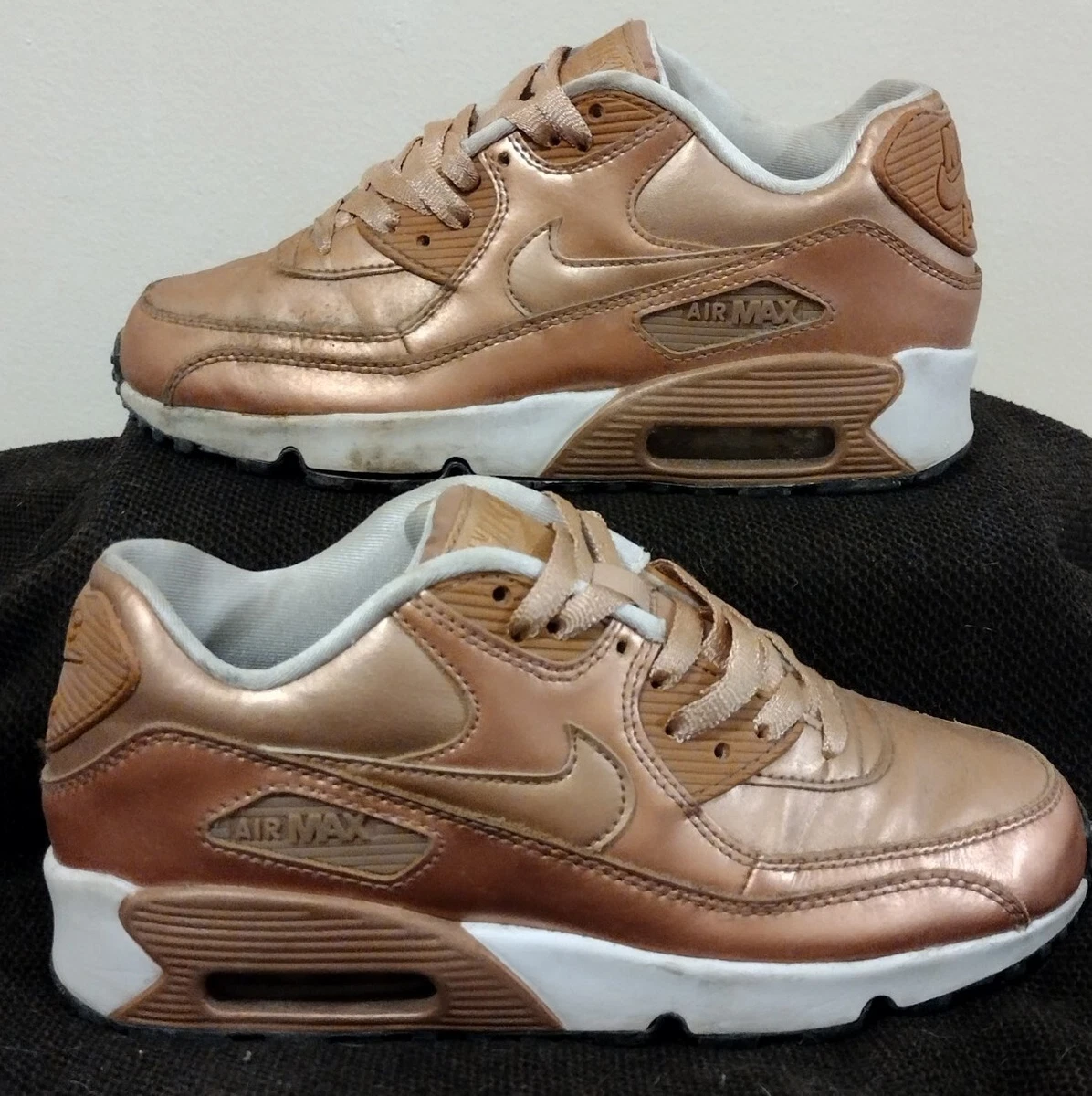 Nike air max 90 top se leather rose gold