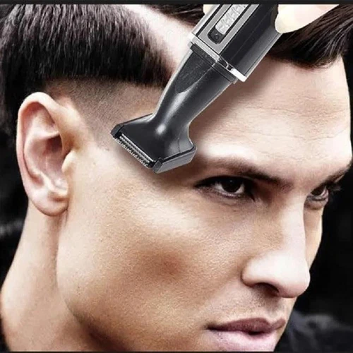 Kemei KM-6630 4 en 1 Set Afeitadora Barba Nariz Pelo Cejas Orejas Recortadora Cortapelos - Imagen 3 de 27