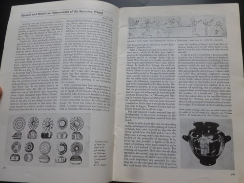 CIBA REVIEW December 1939 – THE SPINNING WHEEL – monograph - Textiles - Picture 12 of 13