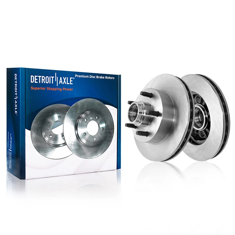 RWD 10.28" Front Disc Rotors Brake Pads for Mazda B2500 B3000 B4000 Ford Ranger - Image 3 of 4