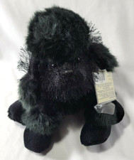 Webkinz Soft Fuzzy Black Poodle Dog 8" Plush Stuffed Animal NEW SEALED TAG CODE