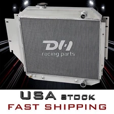 3Row Alu Radiator For Ford 1992-1996 E 150 250 350 Econoline 1995 Wagon 4.9L L6