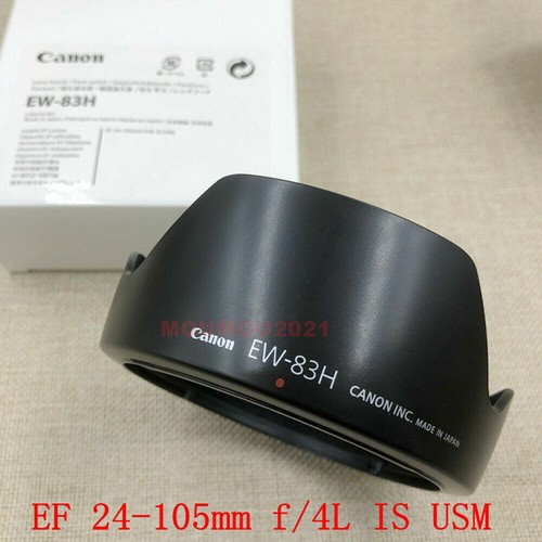 Copriobiettivo Canon EW-83H per obiettivo zoom Canon 24 - 105 mm f/4 L IS USM attacco a baionetta - Foto 5 di 12