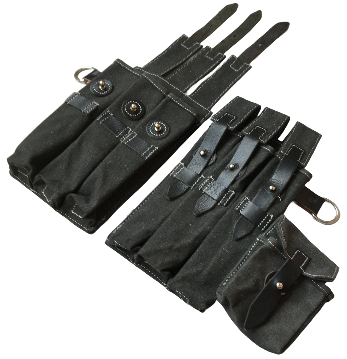 Reproduction German WWII MP Magazine Wehrmacht Pouch Set-Grey | eBay