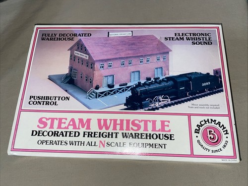 Kit de almacén de carga decorado silbato de vapor escala N Bachmann artículo 56-1209 | Zustand: New