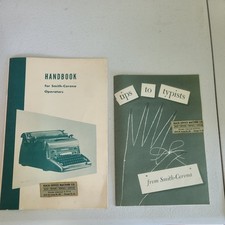 Vintage Smith Corona Manual Typewriter Operators Handbook lot thumbnail