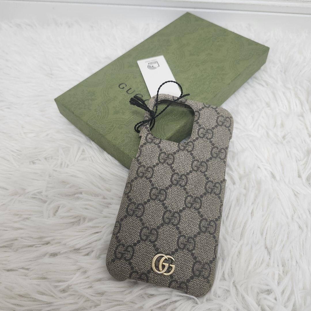 GUCCI iPhone 15 Pro Max case GG pattern marmot | eBay