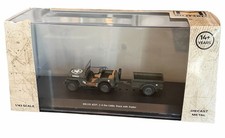 Willys Jeep 14-ton Utility Truck Wtrailer Army 143 By Militaria Case Damage