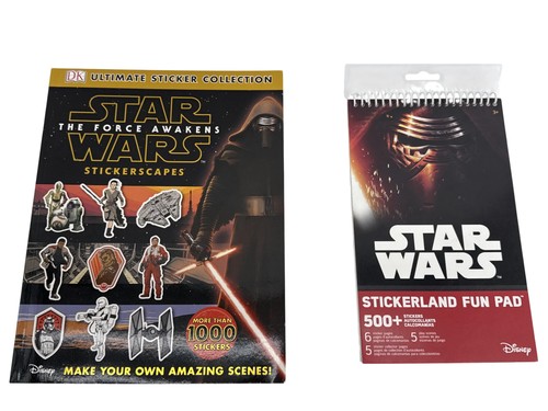 Star Wars Force Awakens Ultimate Sticker Collection Stickerscapes Book Fun