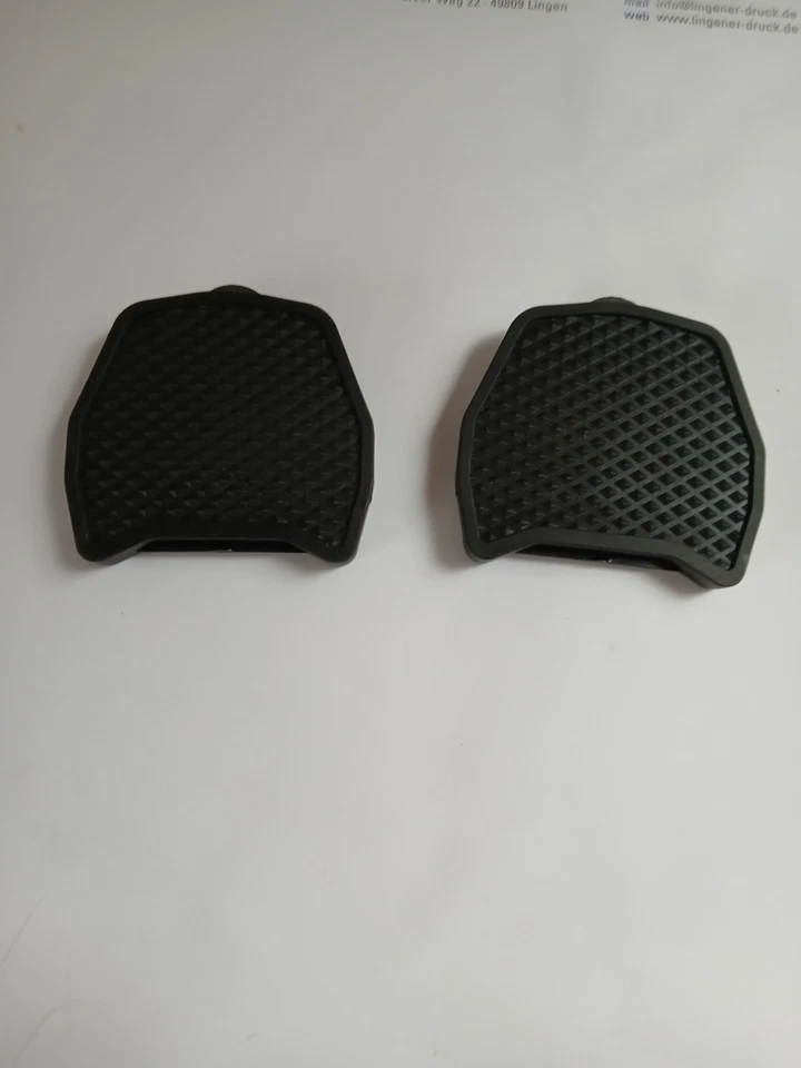 Pedal Adapter Fahrrad Flache Pedal Clip Konverter für SPD-SL Schwarz ultraleicht