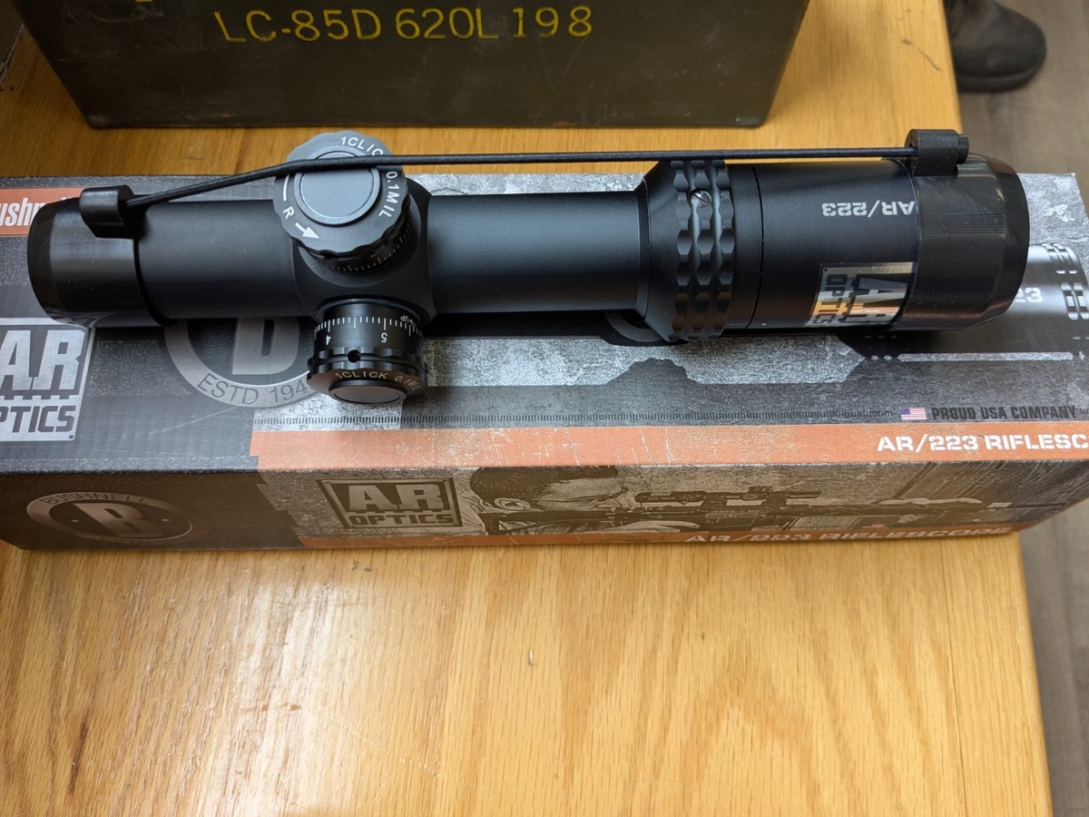 【専用】ブッシュネルAROpticsライフルスコープ 1-4x24 AR/223 BUSHNELL (ブッシュネル) AR OPTICS AR91424 1-4x24mm 近接