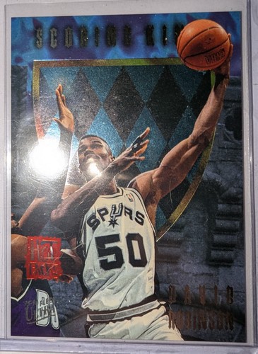 1995-96 Fleer Ultra David Robinson Scoring Kings Hot Packs #10 San Antonio Spurs