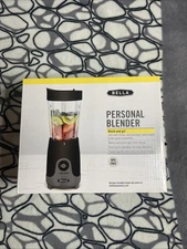 Bella - 14 Oz. Personal Blender - Black/Gray 240 Watt Motor, Smoothie New