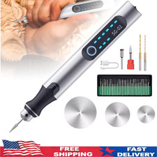 Cordless Electric Rechargeable Engraving Pen Machine with 33 Pieces Drill Bits