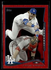 2014 Topps Update Red Foil Justin Turner Los Angeles Dodgers #US-68