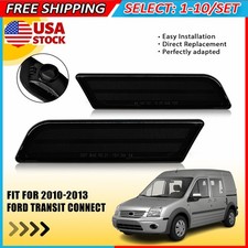 2-20x Front Smoked Lens Side Marker Light Housing For 10-13 Ford Transit Connect