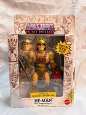 HE-MAN Masters of the Universe Origins Action Figure Sketchbook Series Unpunched