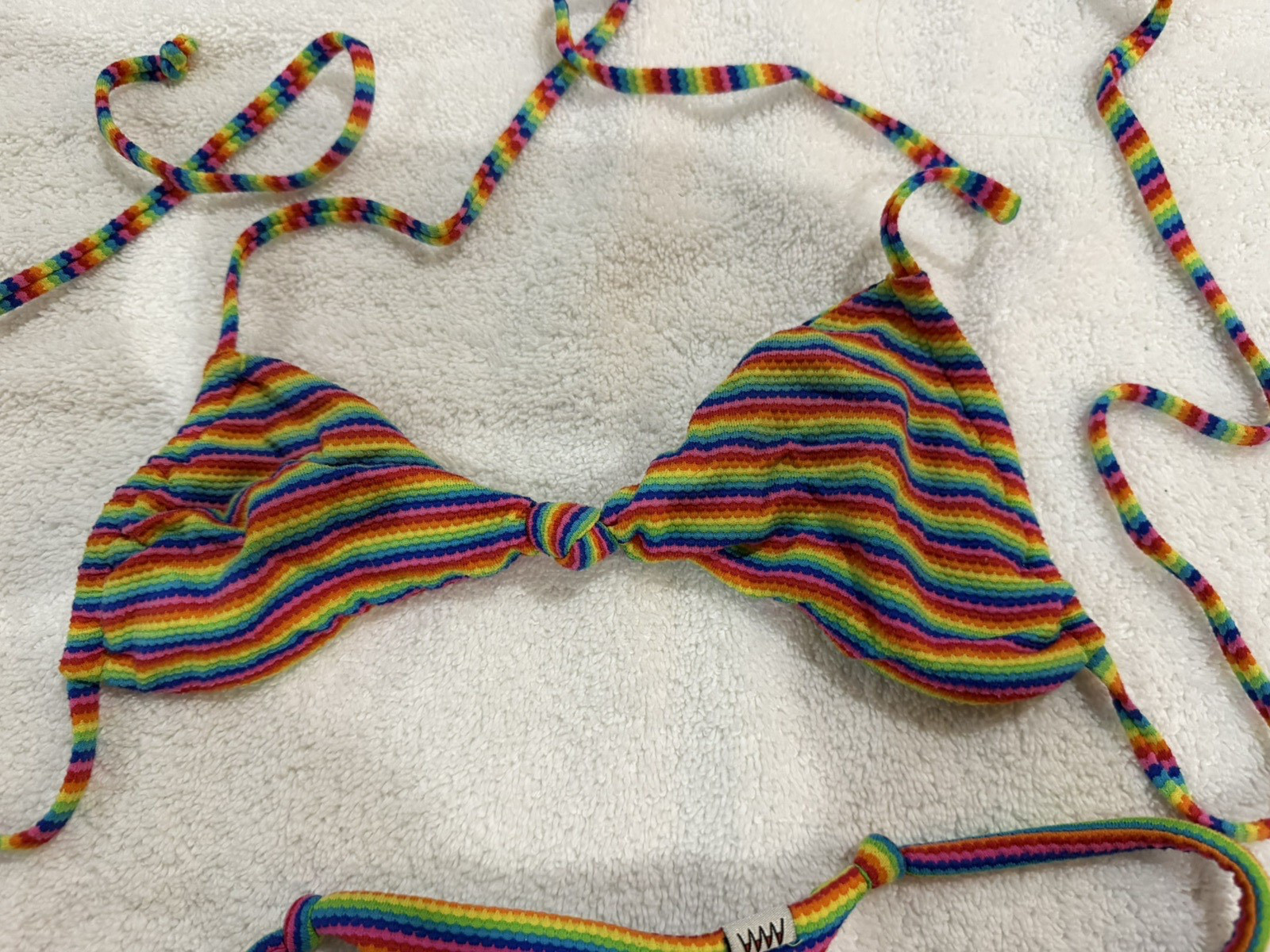 Wicked Weasel Rainbow Medium Bikini String Back C… - image 5