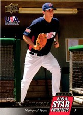 2009 Upper Deck Signature Stars #USA-36 Drew Pomeranz USA Star Prospects