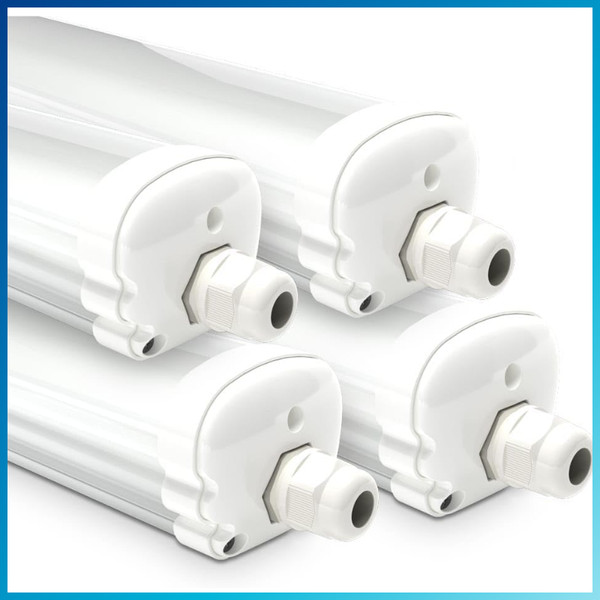 LED Feuchtraumleuchte 120Cm IP65 36W 4320 Lumen 4000K VerknüPfbar Kellerleuchte-image