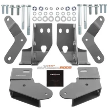 6pcs Front Control Arm Relocation Drop Brackets w/ 4.5-8" lift For Cherokee XJ