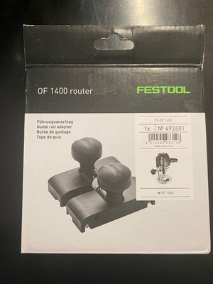 Festool 492601 Guide Stop Adapter For OF 1400 And FS Guide Rails
