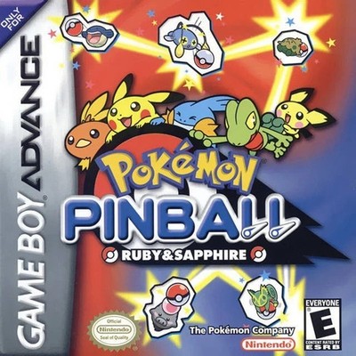 Pokémon Pinball: Ruby & Sapphire - Nintendo Game Boy Advance Pal Version