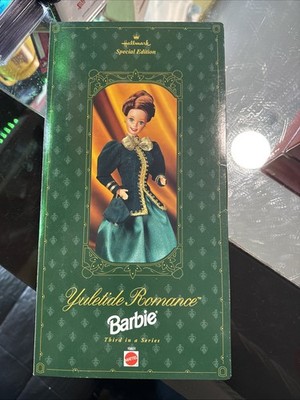 1996 Hallmark Yuletide Romance Barbie Special Edition Third In Series NRFB