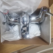 Deva VL106 Vitality Lever Action Chrome Bath Shower Mixer Tap 3" Lever